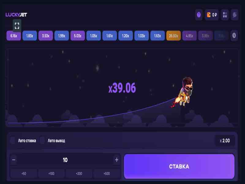 Игра Lucky Jet на реальные деньги в онлайн казино 1win
